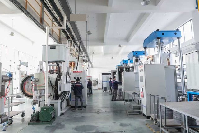 Hot-press sintering shop